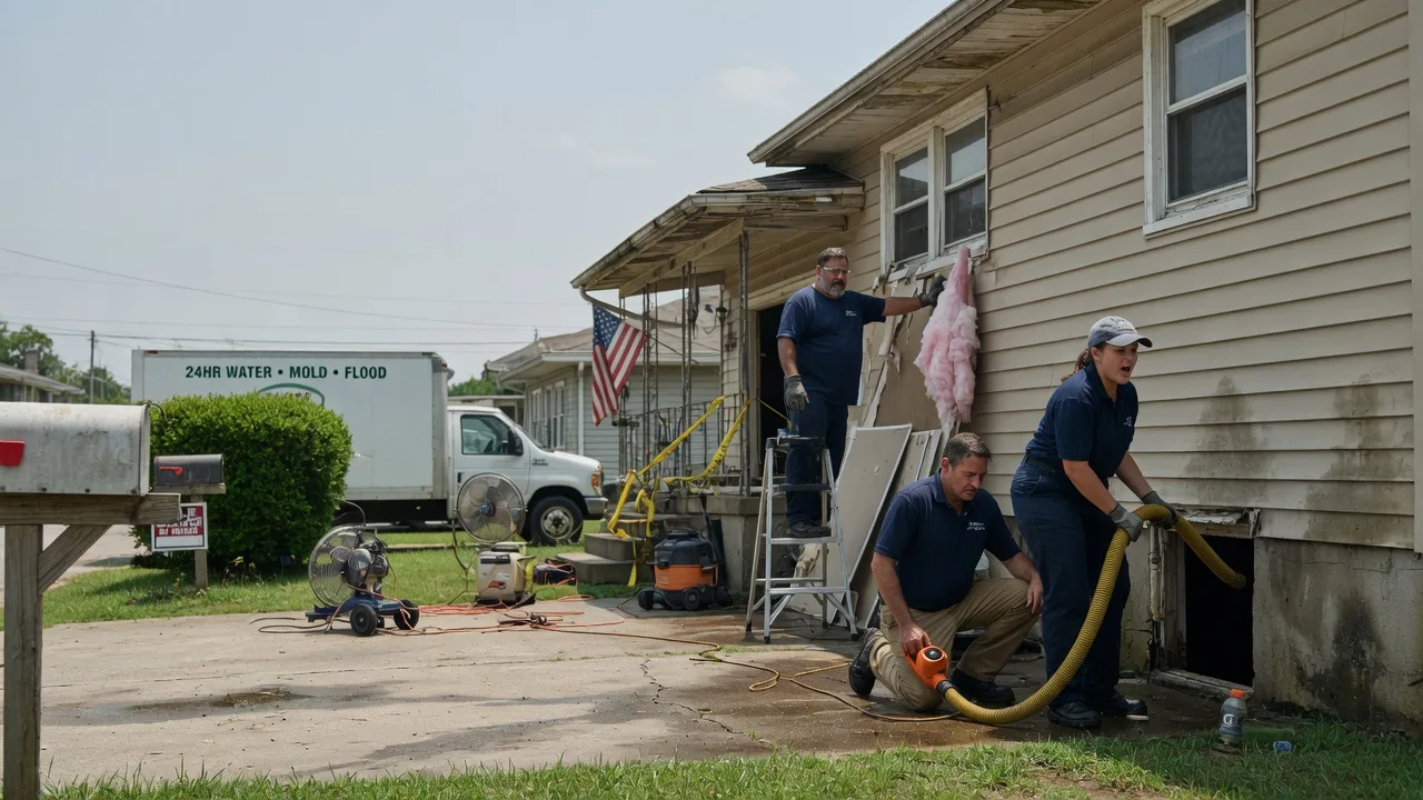 Water Damage Repair in Pine Bluffs, WY near me